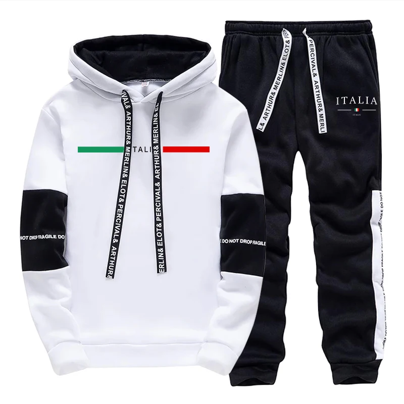 Fashion Mens Tracksuit Print C - Men'S Fashion Clothing 评论和价格