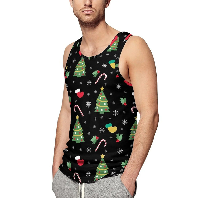 Summer Vintage New 3D Merry Ch - Mens Xmas Fashion 评论和价格