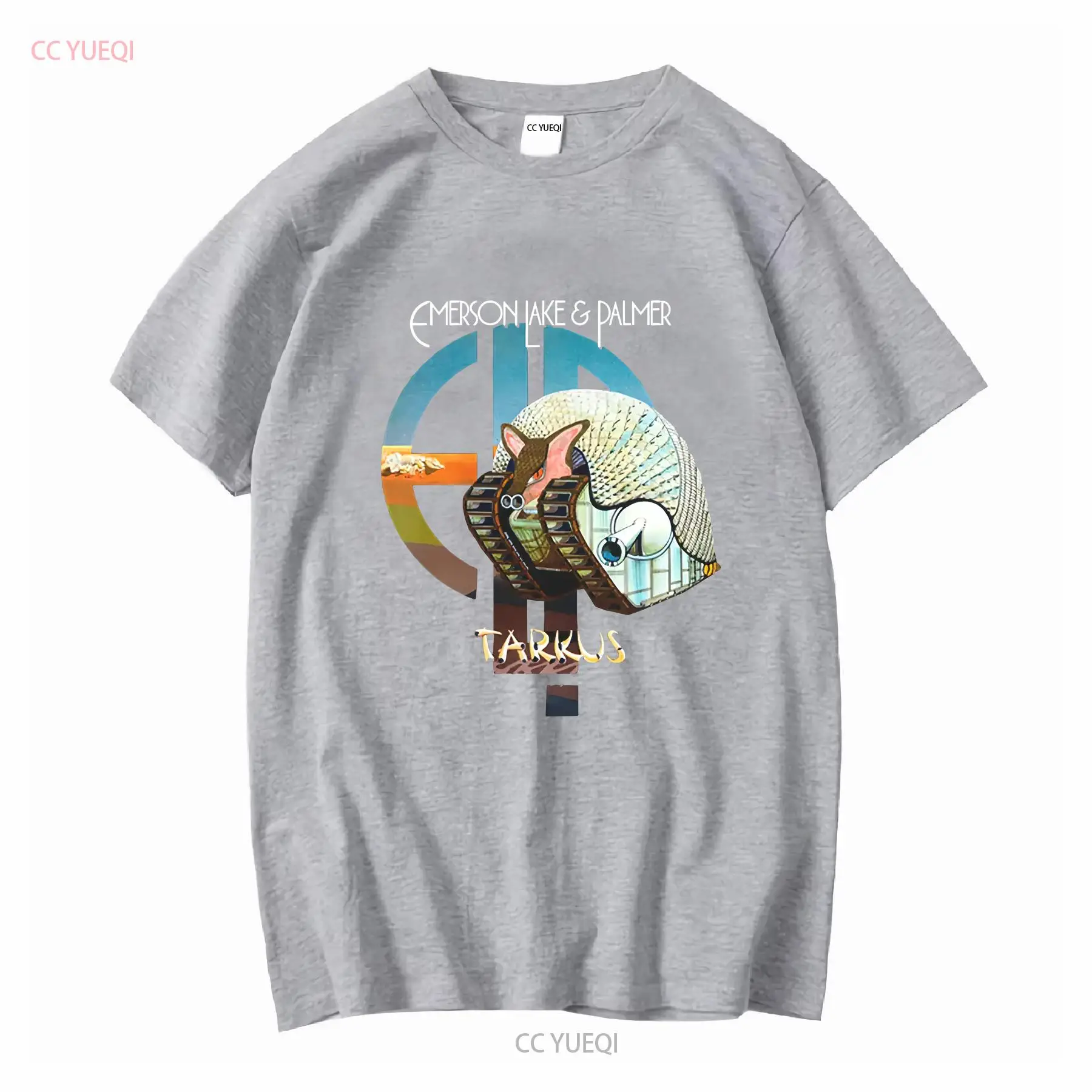 Tarkus ELP Emerson Lake and Pa - Mens Fashion Black Shirt 评论和价格
