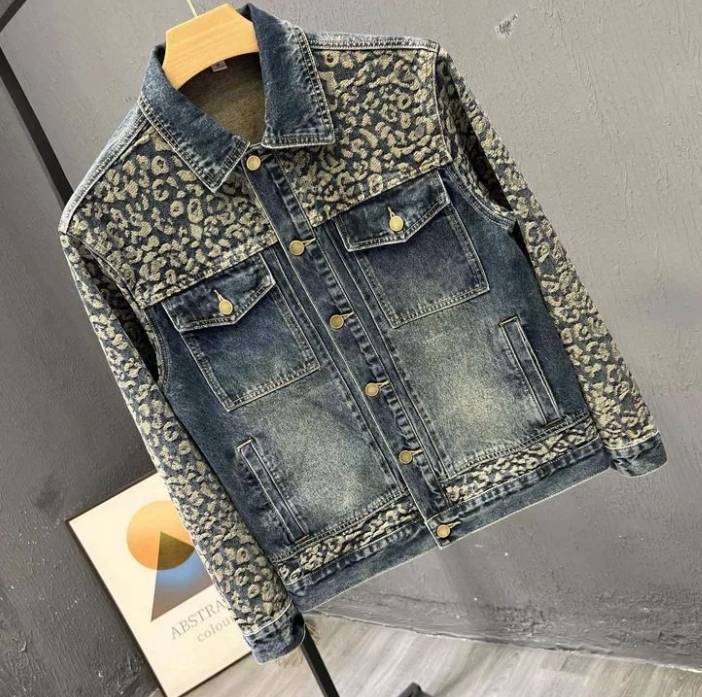 New Men's Trendy Cool Denim Ja - Mens Fashion Denim Jacket 评论和价格