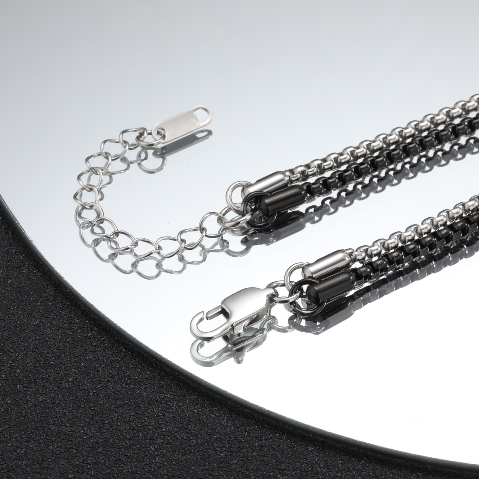 Men Stainless Steel Layered Tw - Men'S Fashion Over 30 评论和价格