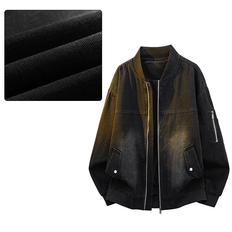 Spring Autumn Sports Jacket Ca - Mens Fashion Denim Jacket 评论和价格