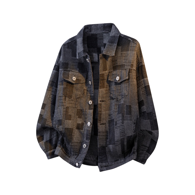 2026 Spring Men Washed Denim J - Mens Fashion Denim Jacket 评论和价格