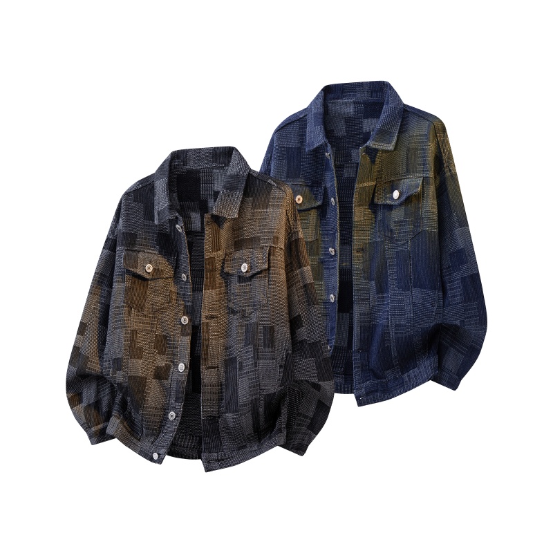2026 Spring Men Washed Denim J - Mens Fashion Denim Jacket 评论和价格