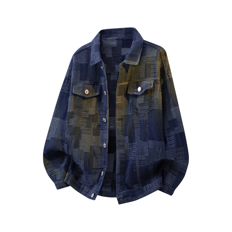 2026 Spring Men Washed Denim J - Mens Fashion Denim Jacket 评论和价格
