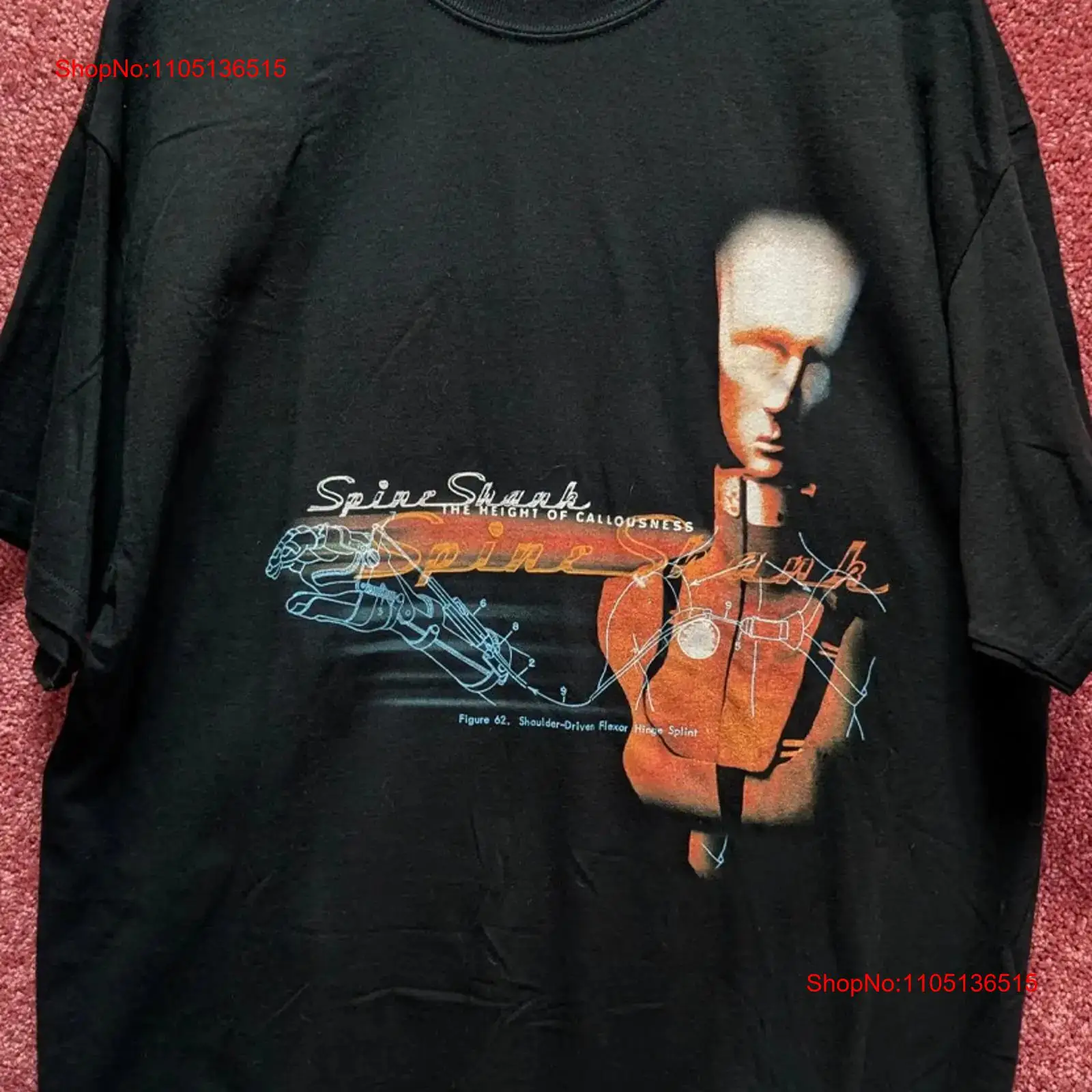 Spineshank the Height of Callo - Mens Fashion Black Shirt 评论和价格