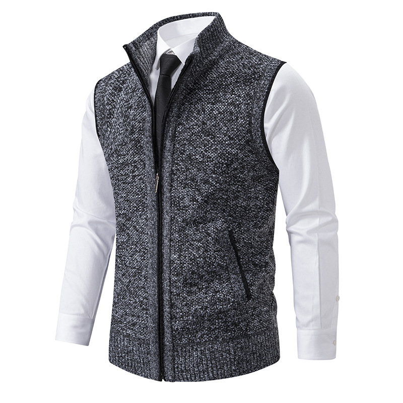 Men's Winter Autumn Sweater Ve - Men'S Fashion Zip Sweater 评论和价格