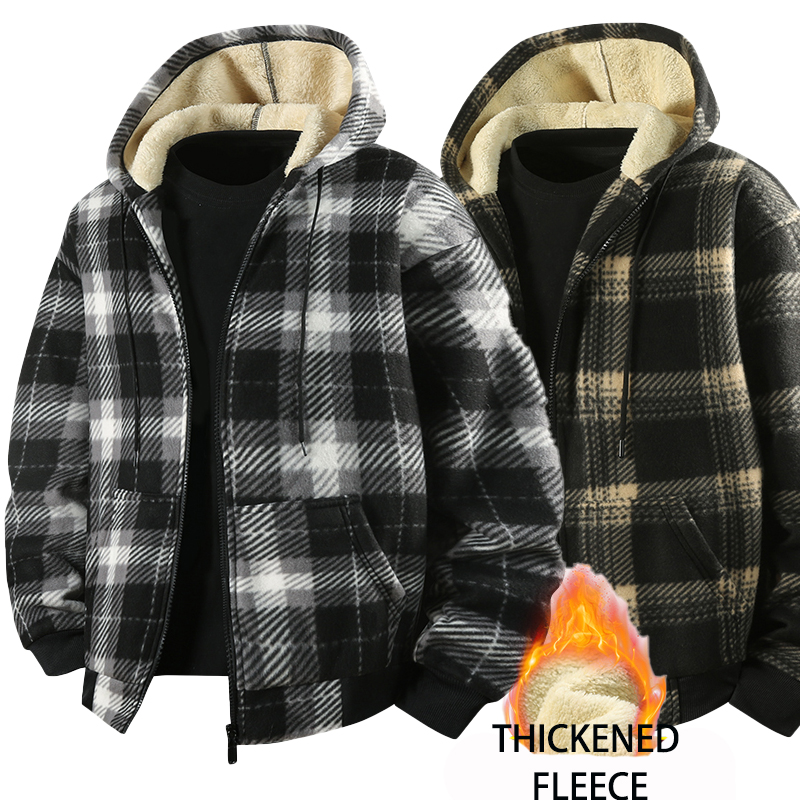 New Fashion Fleece Lined Men's - Men'S Fashion Zipper Jacket 评论和价格