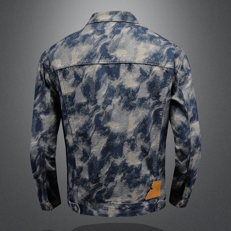 2025 Spring Vintage Denim Jack - Mens Fashion Denim Jacket 评论和价格