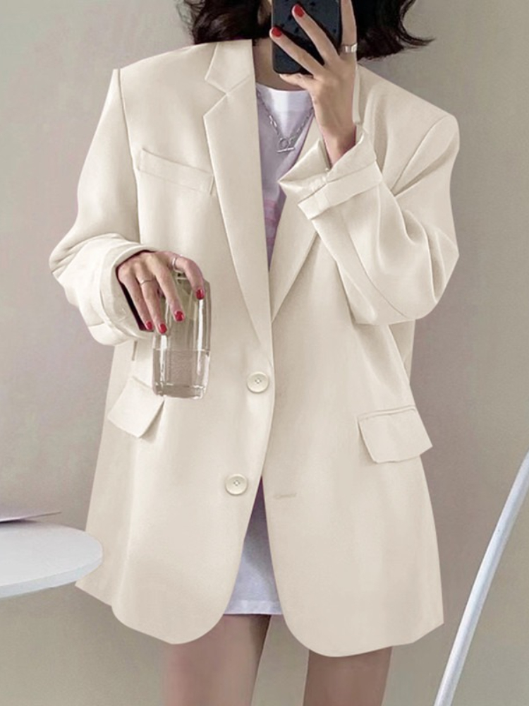 New Woman Spring Summer Solid  - Mens Fashion Blazer 评论和价格