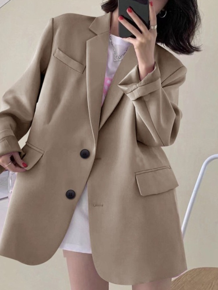 New Woman Spring Summer Solid  - Mens Fashion Blazer 评论和价格