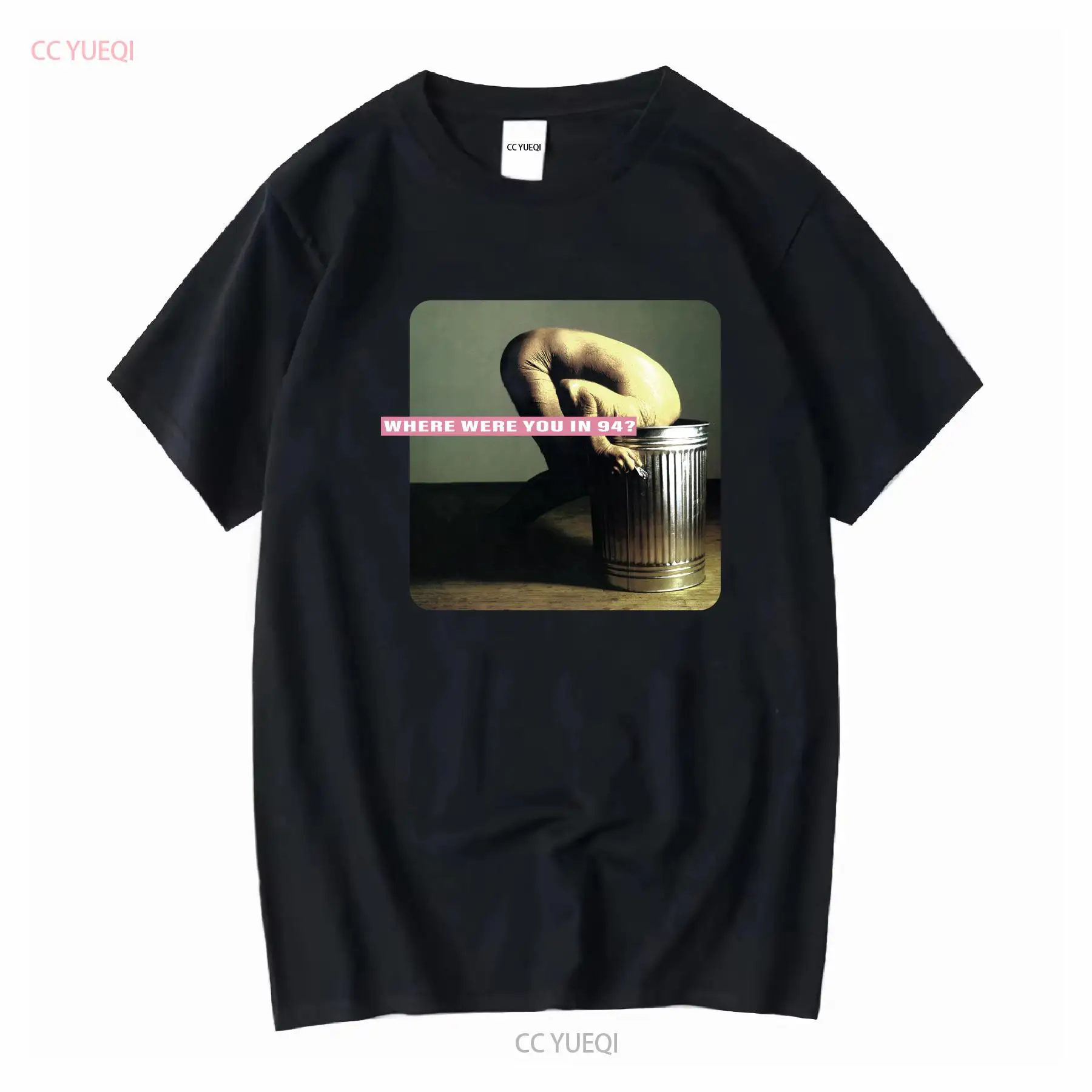 Vtg Therapy Band Troublegum He - Mens Fashion Black Shirt 评论和价格
