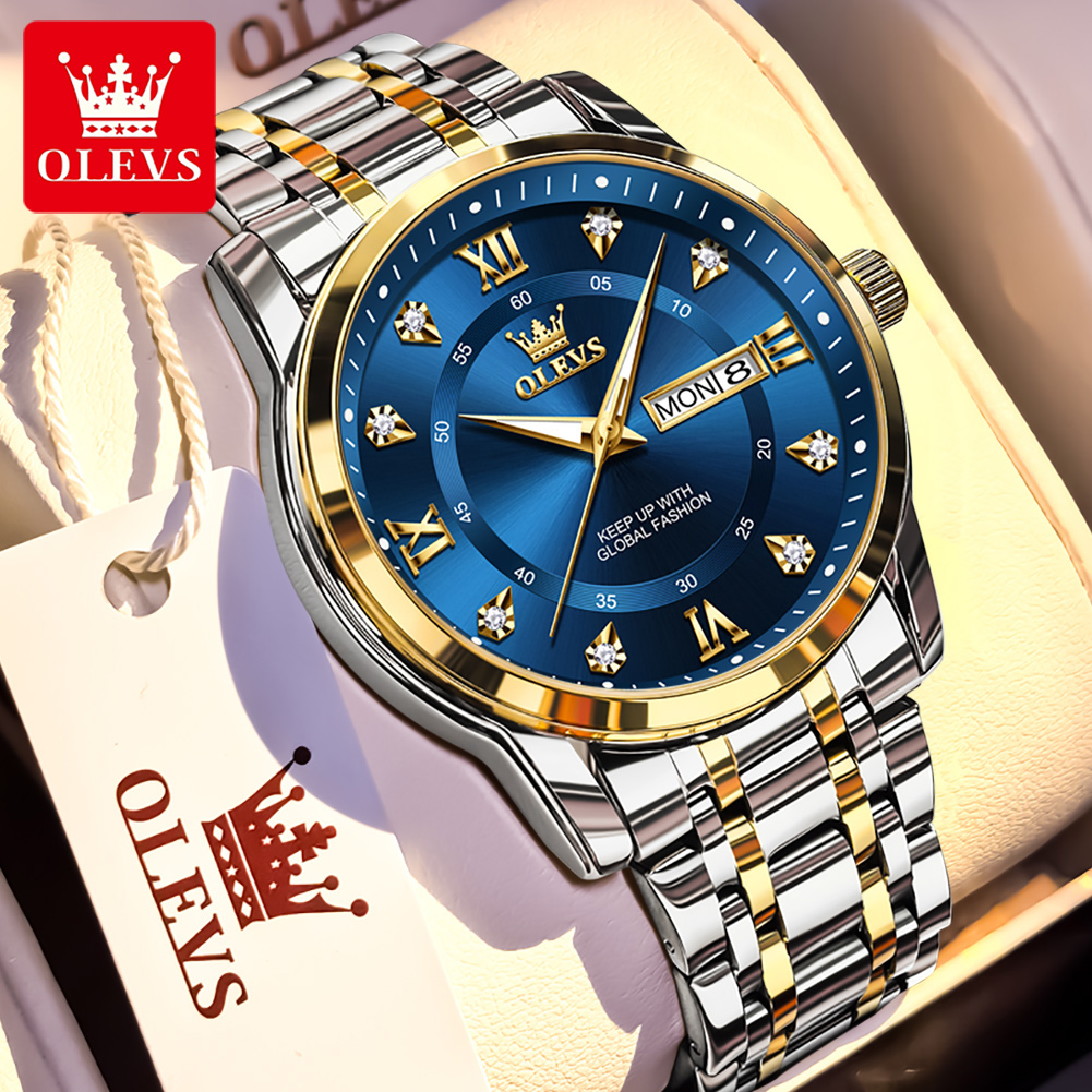 OLEVS Brand Fashion men's watc - Fashion Mens Watches 评论和价格