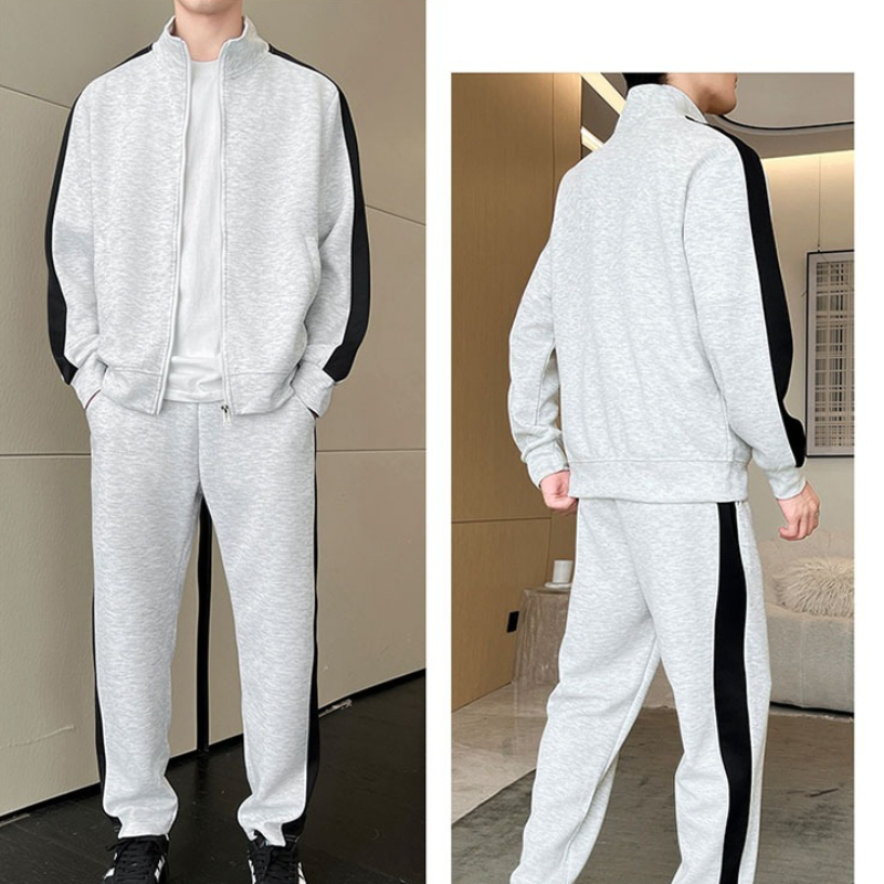 Autumn Men Tracksuit Casual Jo - Men'S Fashion Zipper Jacket 评论和价格
