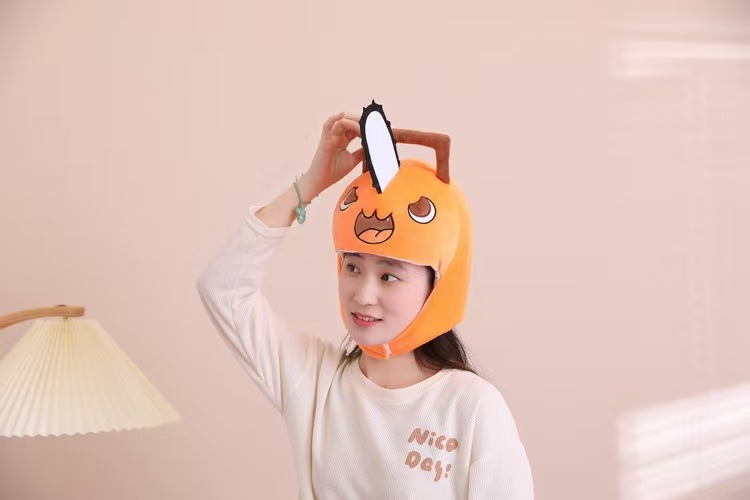 Anime Chainsaw Man Pochita Cos - Mens Fashion Caps 评论和价格
