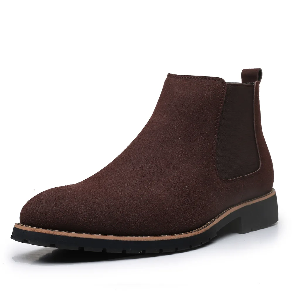Men Ankle Boots British Style  - Mens Fashion Winter 2025 评论和价格