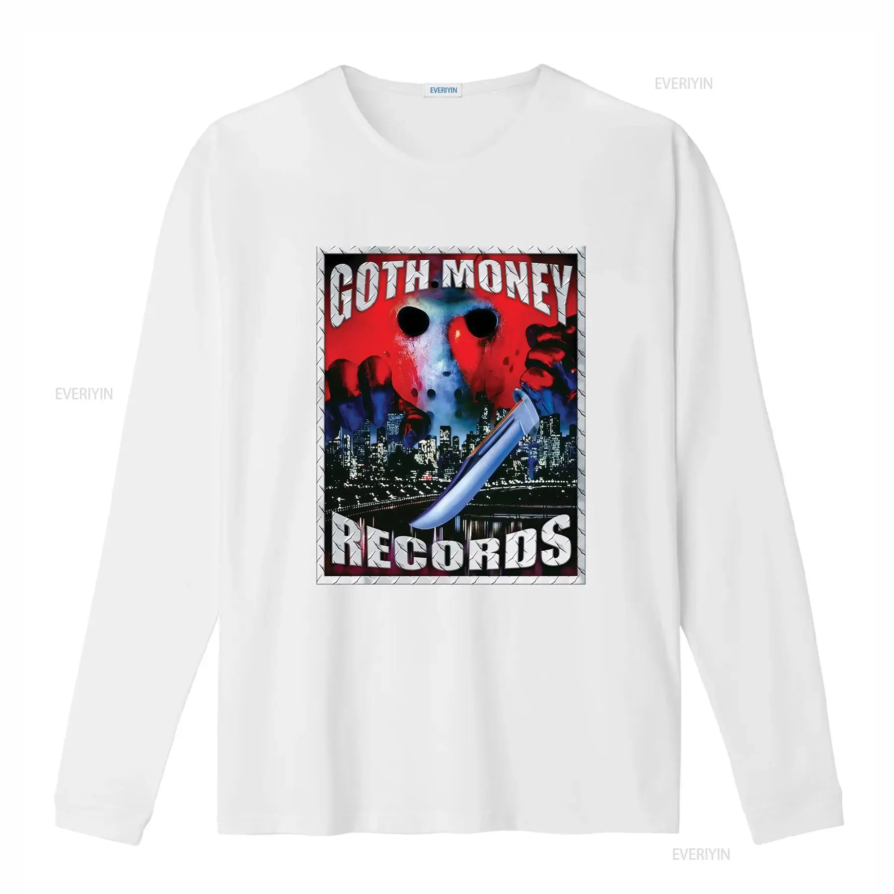 Goth Money Records Jason Logo  - Mens Fashion Black Shirt 评论和价格