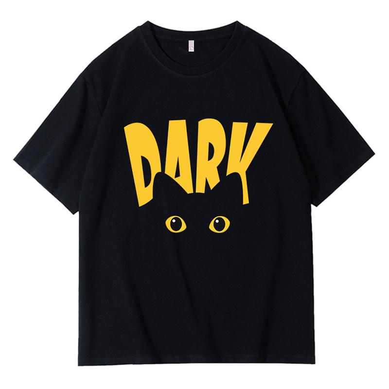 Summer Plus Size T-Shirt for M - Mens Fashion Black Shirt 评论和价格