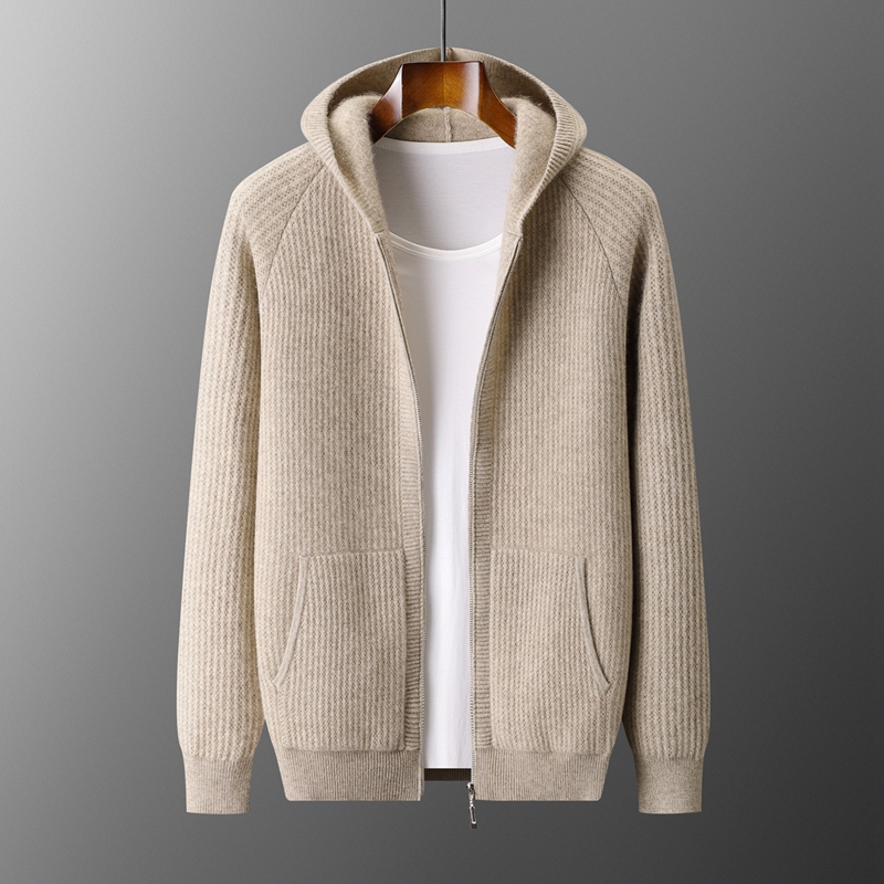New Men's Thick Zipper Hoodie  - Men'S Fashion Zip Sweater 评论和价格
