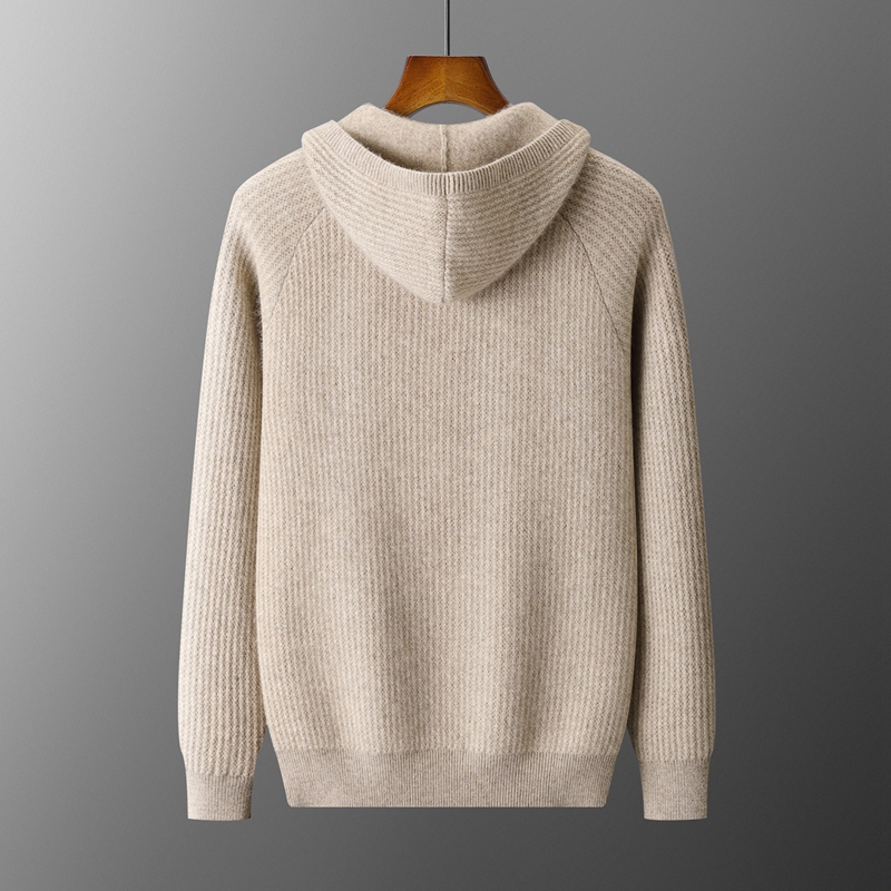 New Men's Thick Zipper Hoodie  - Men'S Fashion Zip Sweater 评论和价格