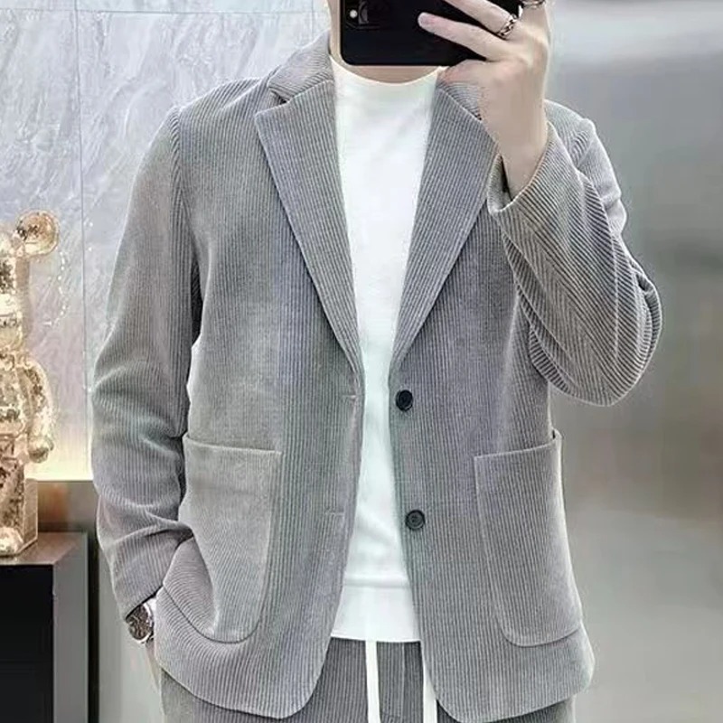 Fashion Suit Men's Spring Autu - Mens Fashion Blazer 评论和价格