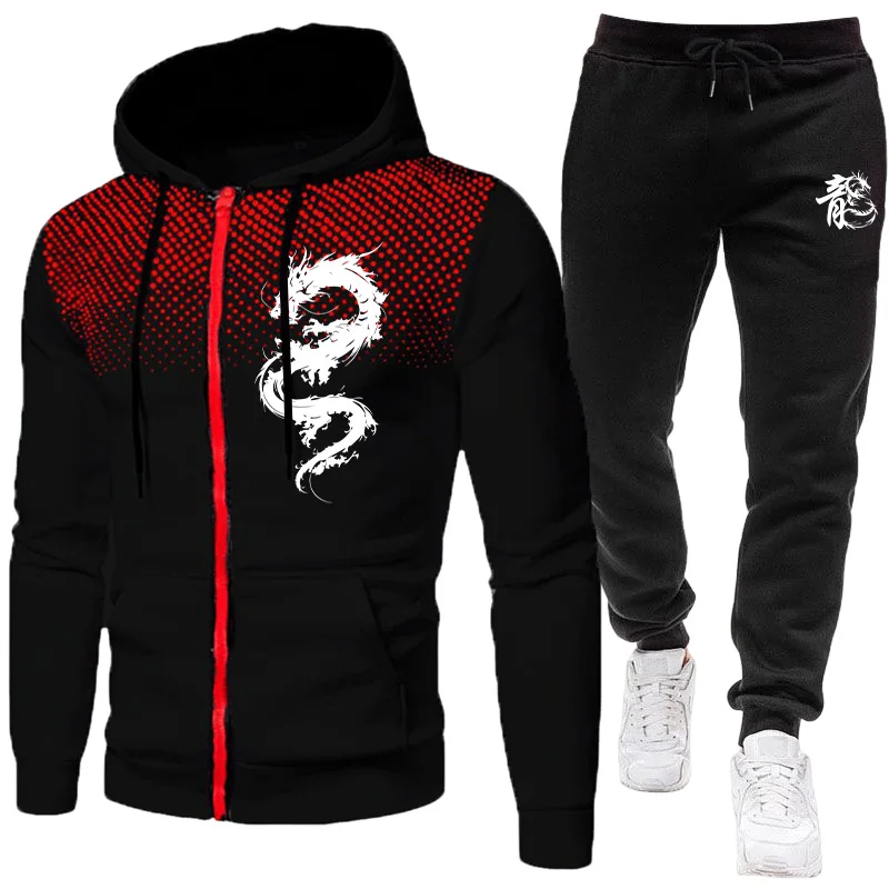 Men's Paris Dragon Pattern Fas - Men'S Fashion Clothing 评论和价格