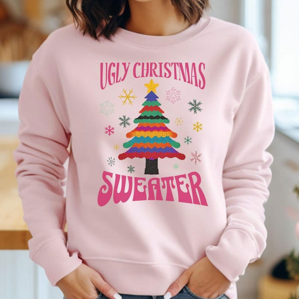 Ugly Christmas Sweater Tree Sw - Mens Xmas Fashion 评论和价格