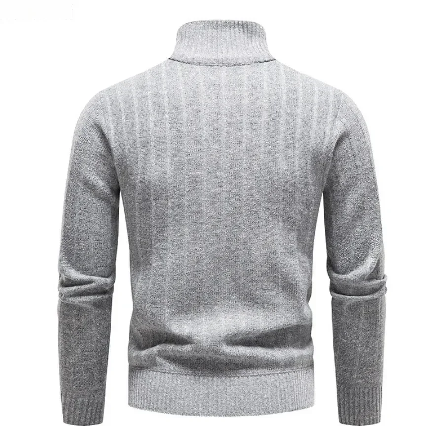 New  Men's Warm Swearters Fash - Men'S Fashion Zip Sweater 评论和价格