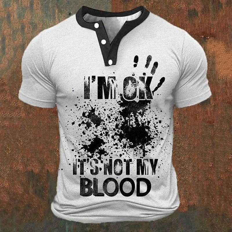 Funny 3D Letter Print Men's He - Men'S Fashion Clothing 评论和价格