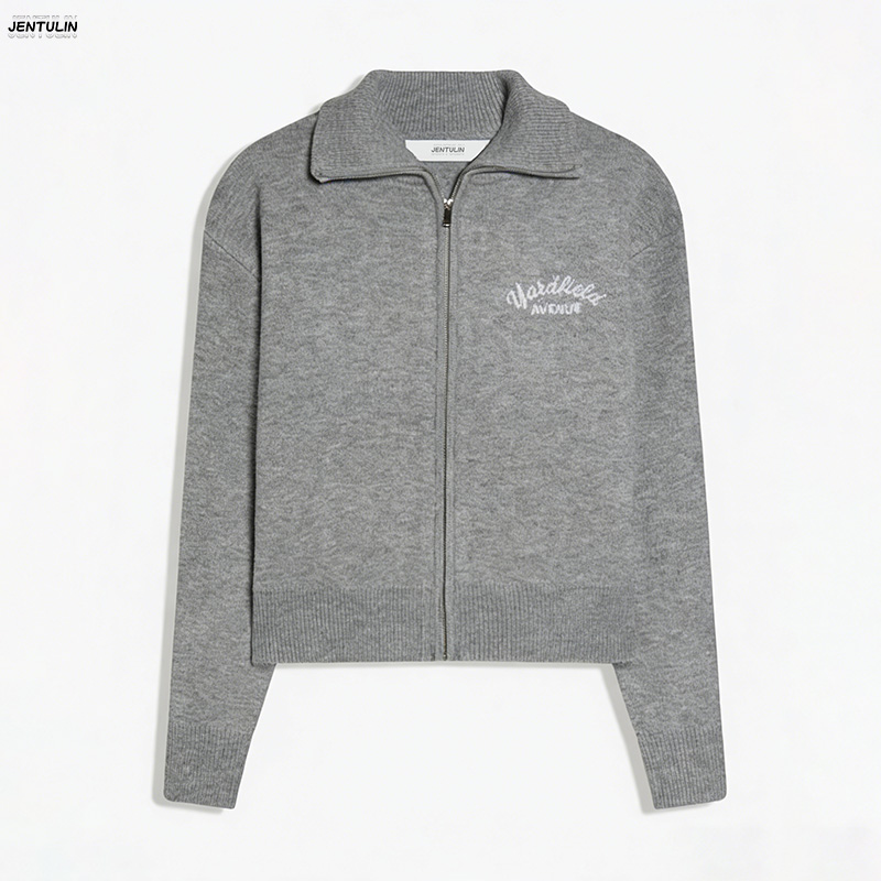 Retro Spliced ​​Zipper Knitted - Men'S Fashion Zip Sweater 评论和价格