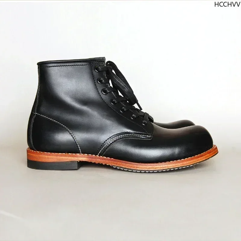 Vintage Men Goodyear-Welted Ge - Men Fashion Vintage 评论和价格