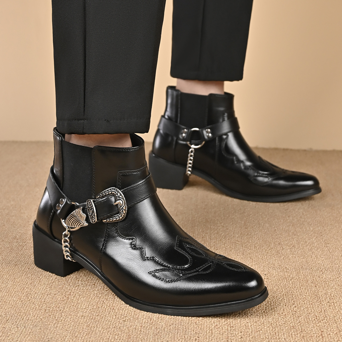 Fashion 2026 Men's Vintage Cow - Men Fashion Vintage 评论和价格