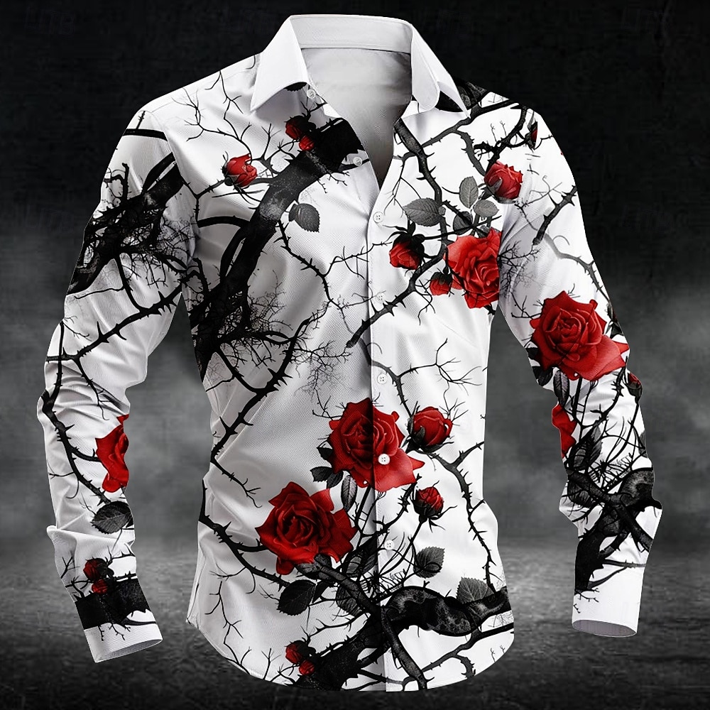 Fashion plum blossom pattern 3 - Men'S Fashion Clothing 评论和价格