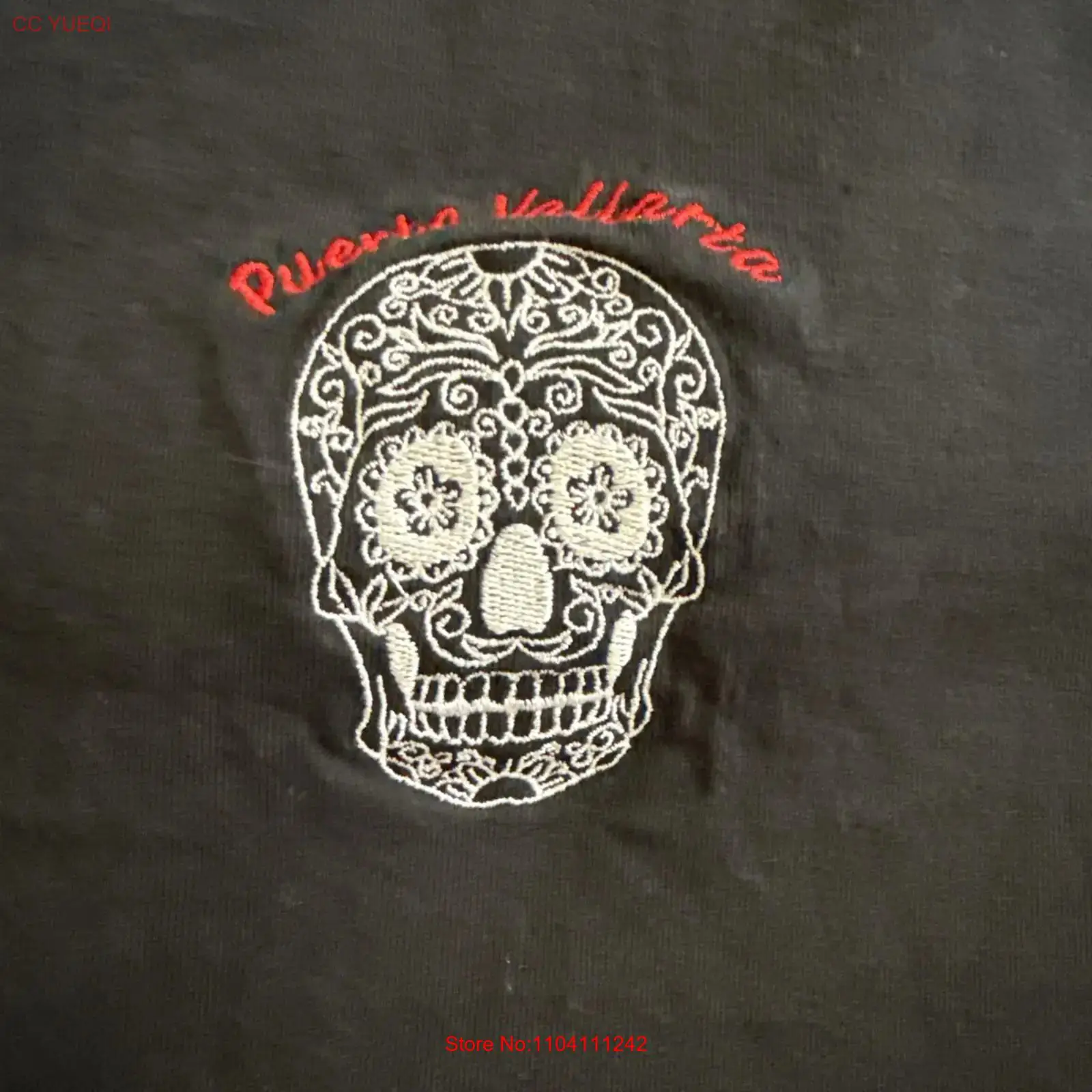 Dia de los Muertos Puertovalla - Mens Fashion Black Shirt 评论和价格
