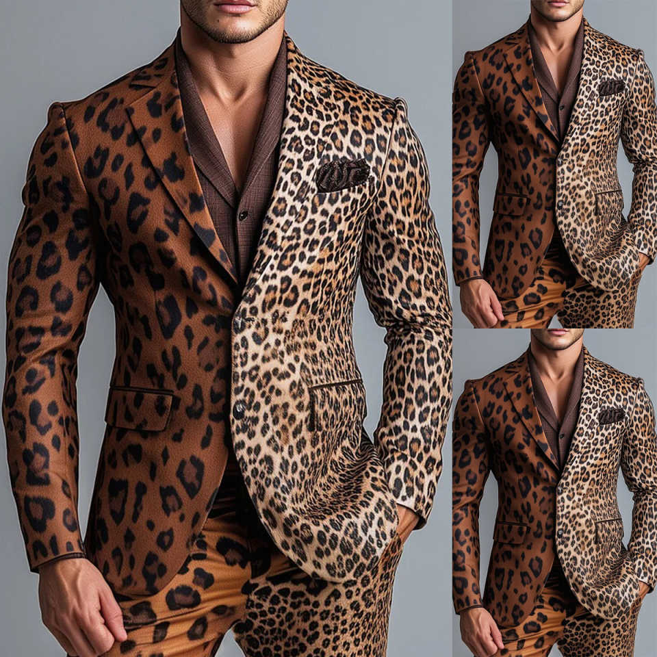 Fashion 2 Pieces For Men Suits - Mens Fashion Blazer 评论和价格